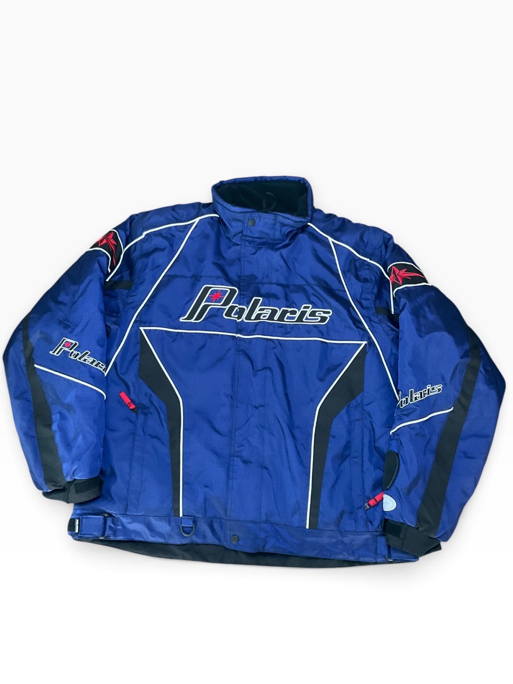 Men's Pure Polaris Blue Performance Jacket Insulated Windproof Coat Size XL EUC